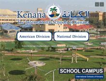 Tablet Screenshot of internationalschoolsofkenana.com